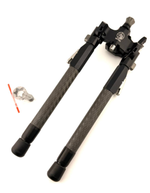 Сошки TIER-ONE Tactical Bipod Carbon Pan/Tilt Picatinny 230mm