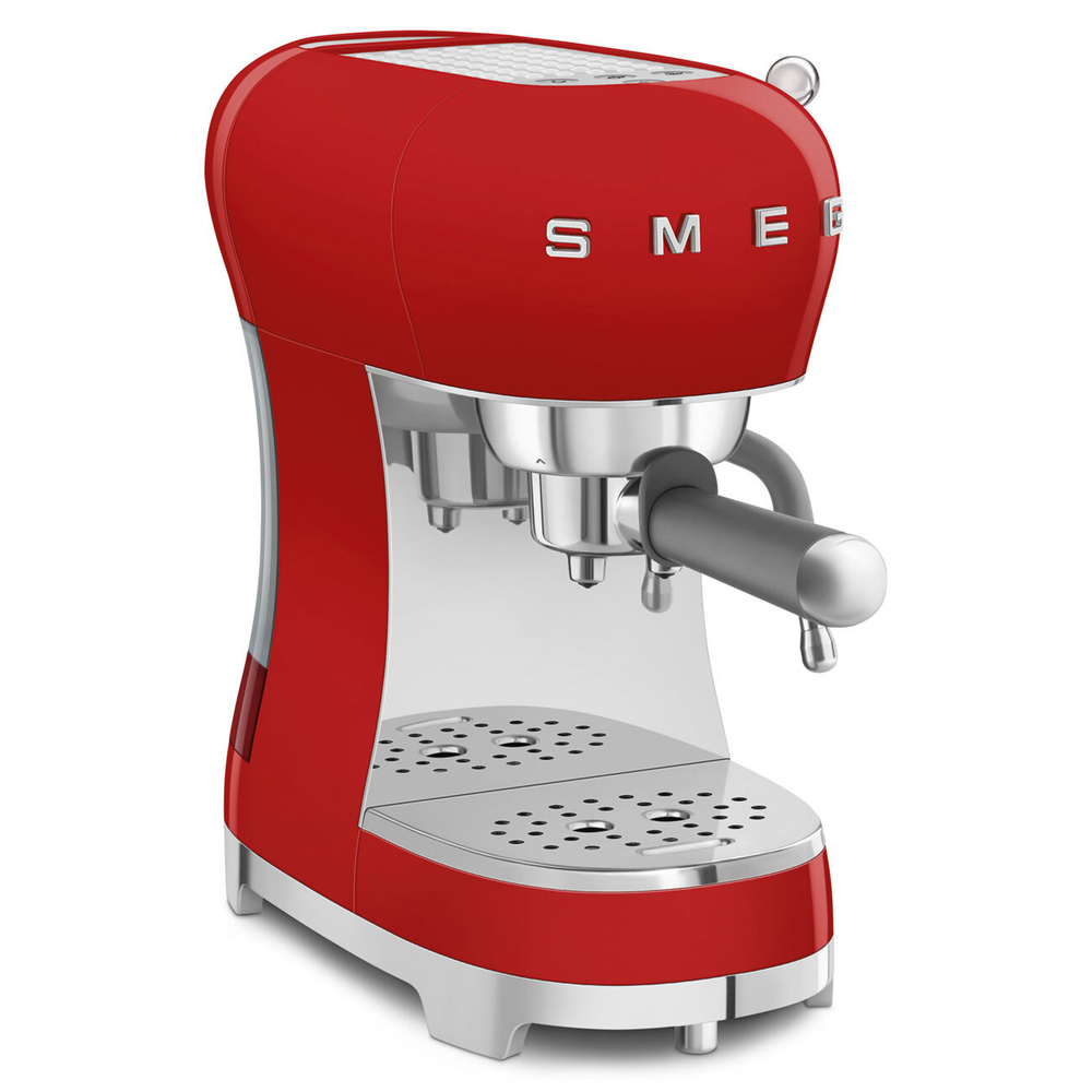 Кофемашина-эспрессо Smeg красная