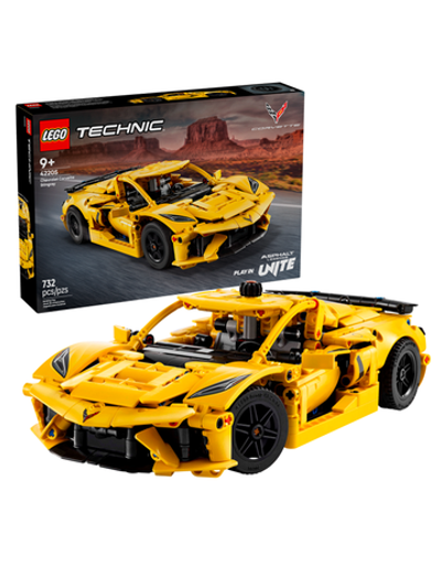 LEGO Technic 42205 Лего Chevrolet Corvette Stingray — легендарный спортивный автомобиль 42205_УЦЕНКА