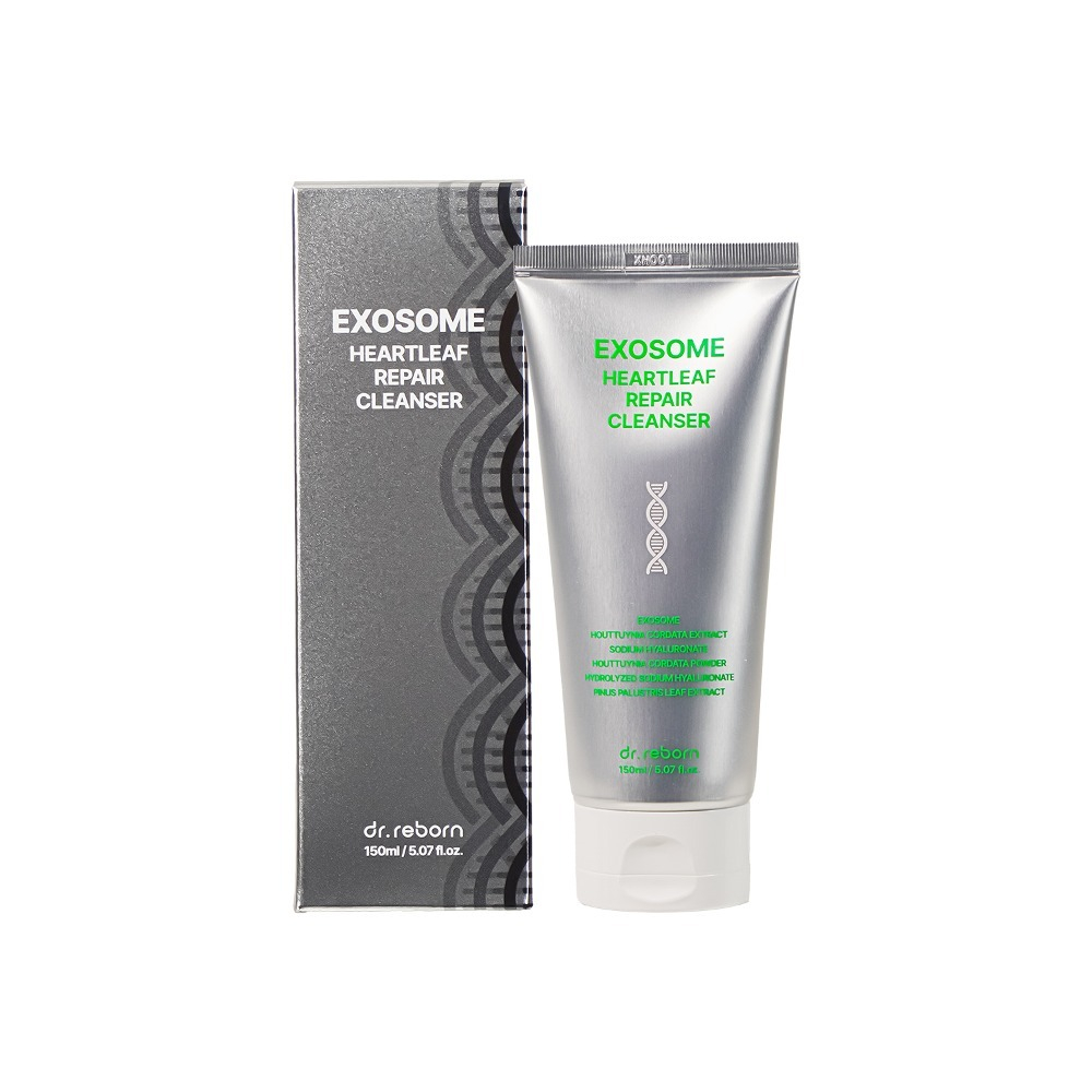 DR.REBORN Очищающий гель с экзосомами для лица EXOSOME HEARTLEAF REPAIR CLEANSER (150 мл)