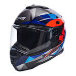 Шлем GSB XP-22S SILVER/RED/BLUE