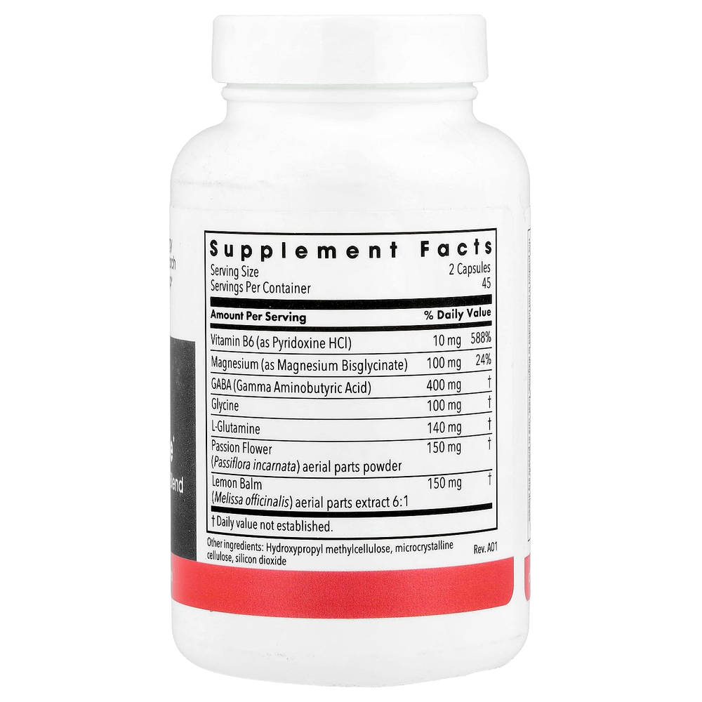 Metabolic Maintenance, добавка для борьбы со стрессом, 90 вегетарианских капсул