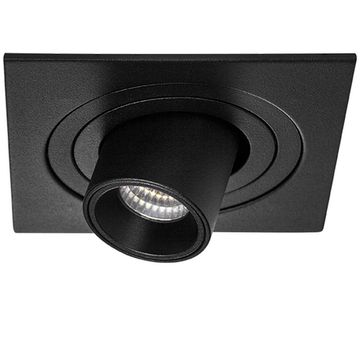Комплект из светильника и рамки 7W 4000K i517174 чёрный InteroBall Lightstar