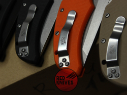 Нож Cold Steel Recon 1 TANTO G10 (V2025) - оранж рук., стоунвош клинок