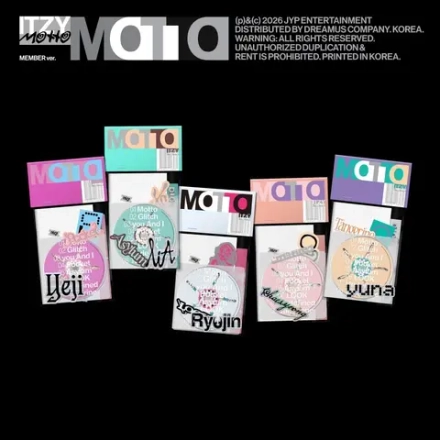 Альбом ITZY - MOTTO [Member ver.]