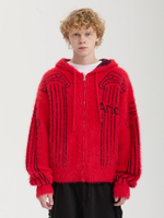 Мужская Толстовка Fluffy Column Chenille Reversible Zip Thru