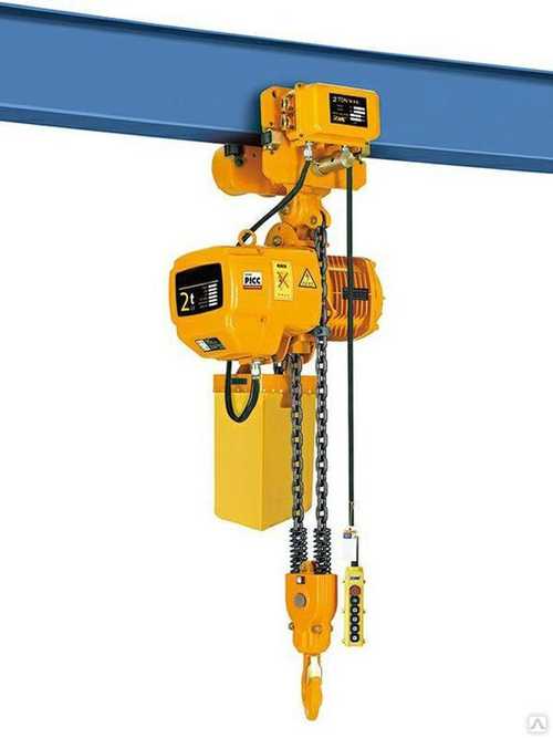 Таль электрическая Цепная TOR ТЭЦП (HHBD02-01T) 2,0 т 24 м 380В