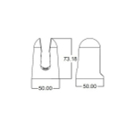 Держатель для лейки IDDIS 010CP00i53 ХРОМ, коробка