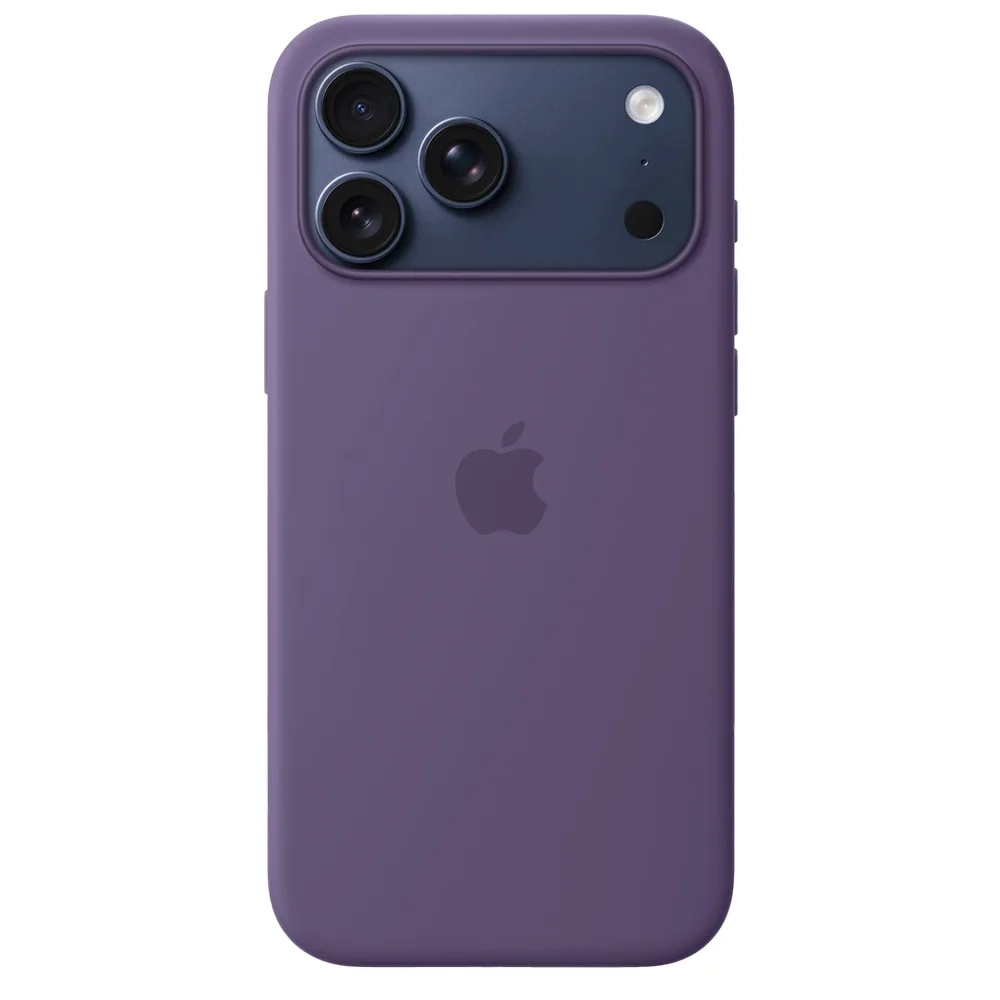 Силиконовый чехол Apple Silicone Case with MagSafe для iPhone 17 Pro Max, Purple Fog