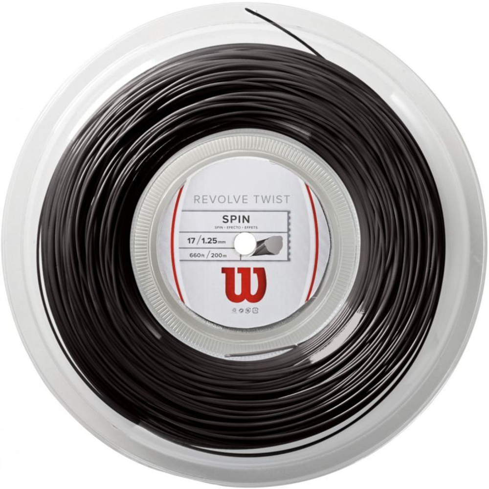 Струны теннисные Wilson Revolve Twist (200 m) - grey