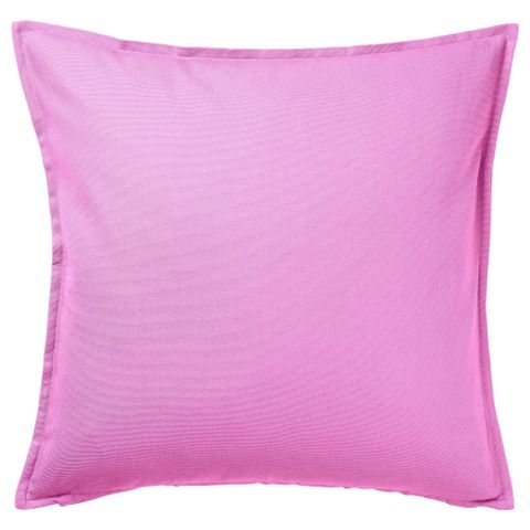 Чехол на подушку IKEA GURLI (ГУРЛИ), Ярко-розовый, 50x50 см