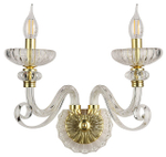 Бра Newport ANNETTE 8622/A mat.soft gold clear