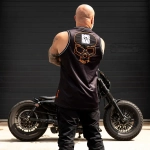Майка Sleeveless Rascal Jersey black/orange BOBHEAD
