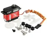Сервопривод KST X15-908 (6.5-9.2кг/см, 0.08-0.10сек/60°, 40г)