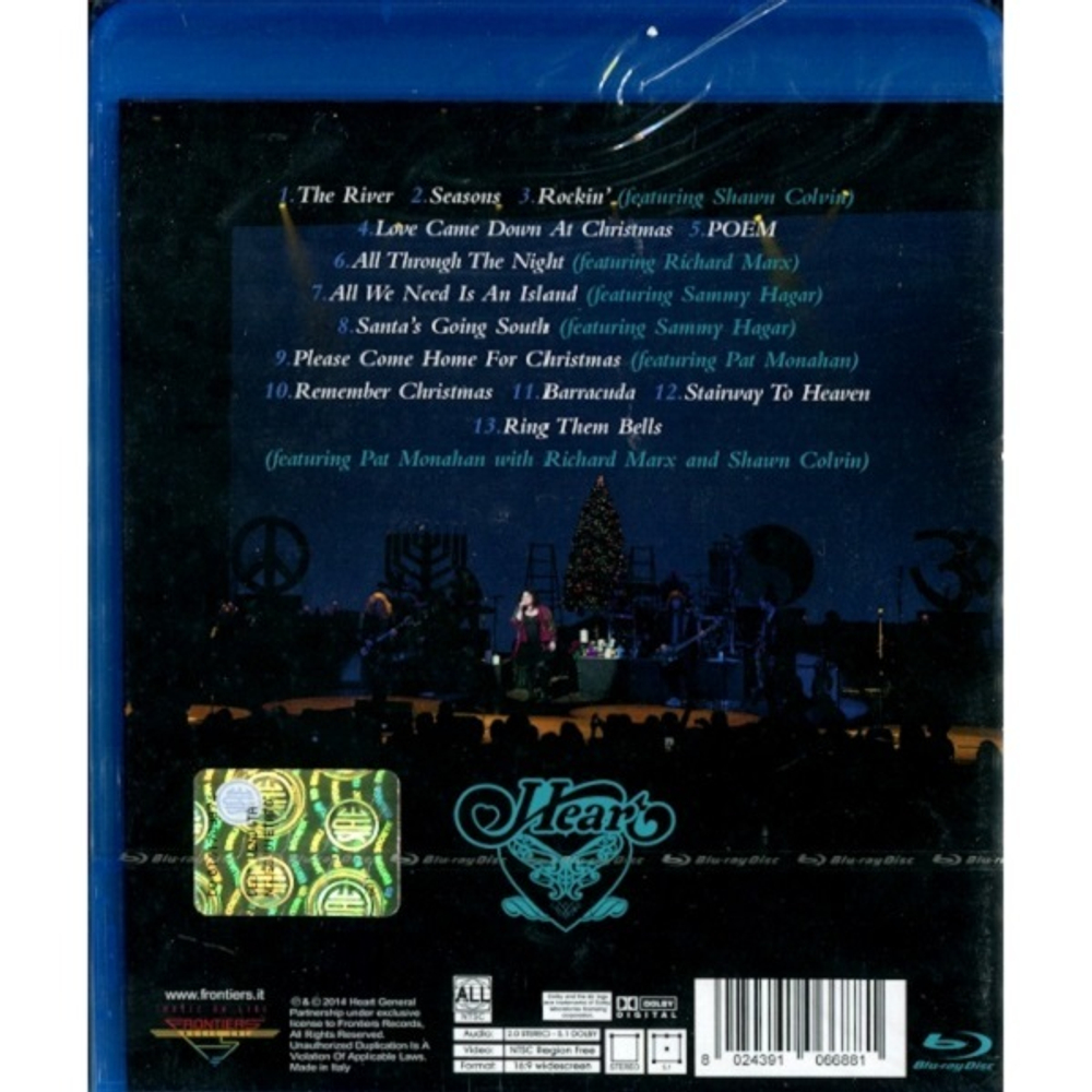 Heart & Friends / Home For The Holidays (Blu-ray)