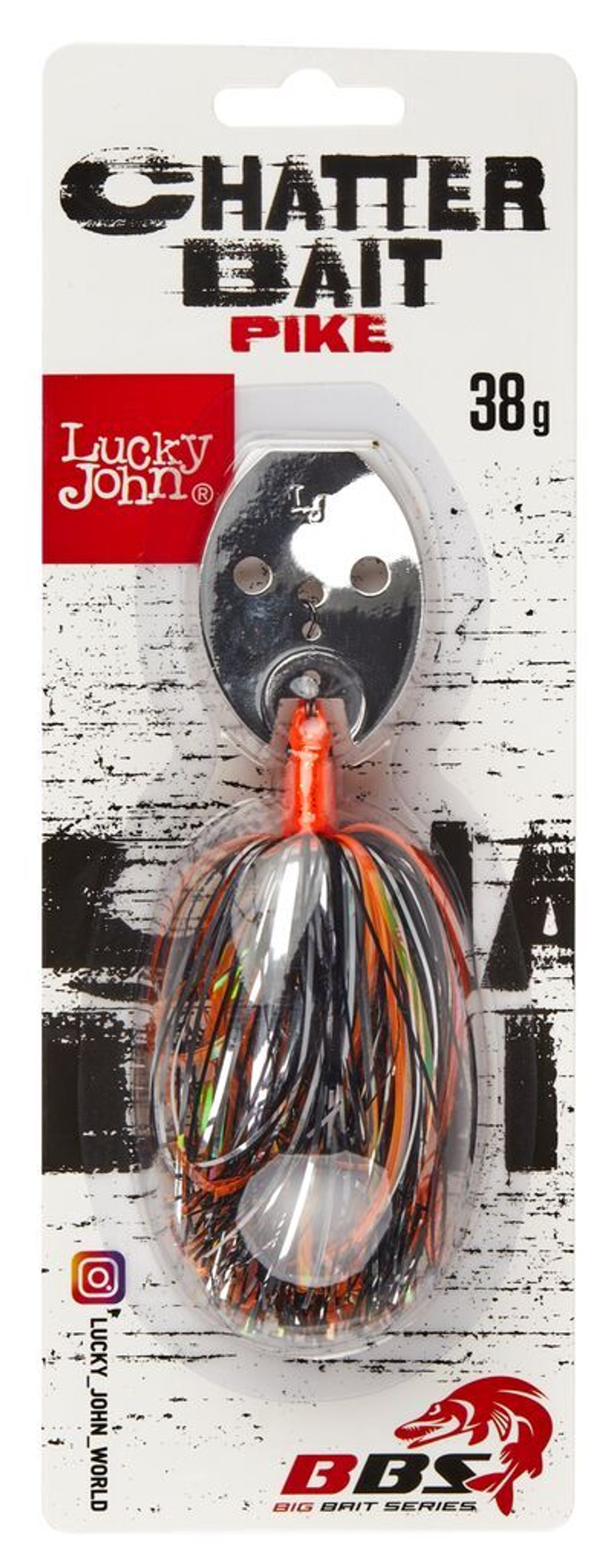 Чаттербейт Lucky John BBS CHATTERBAIT PIKE 38.0г 001