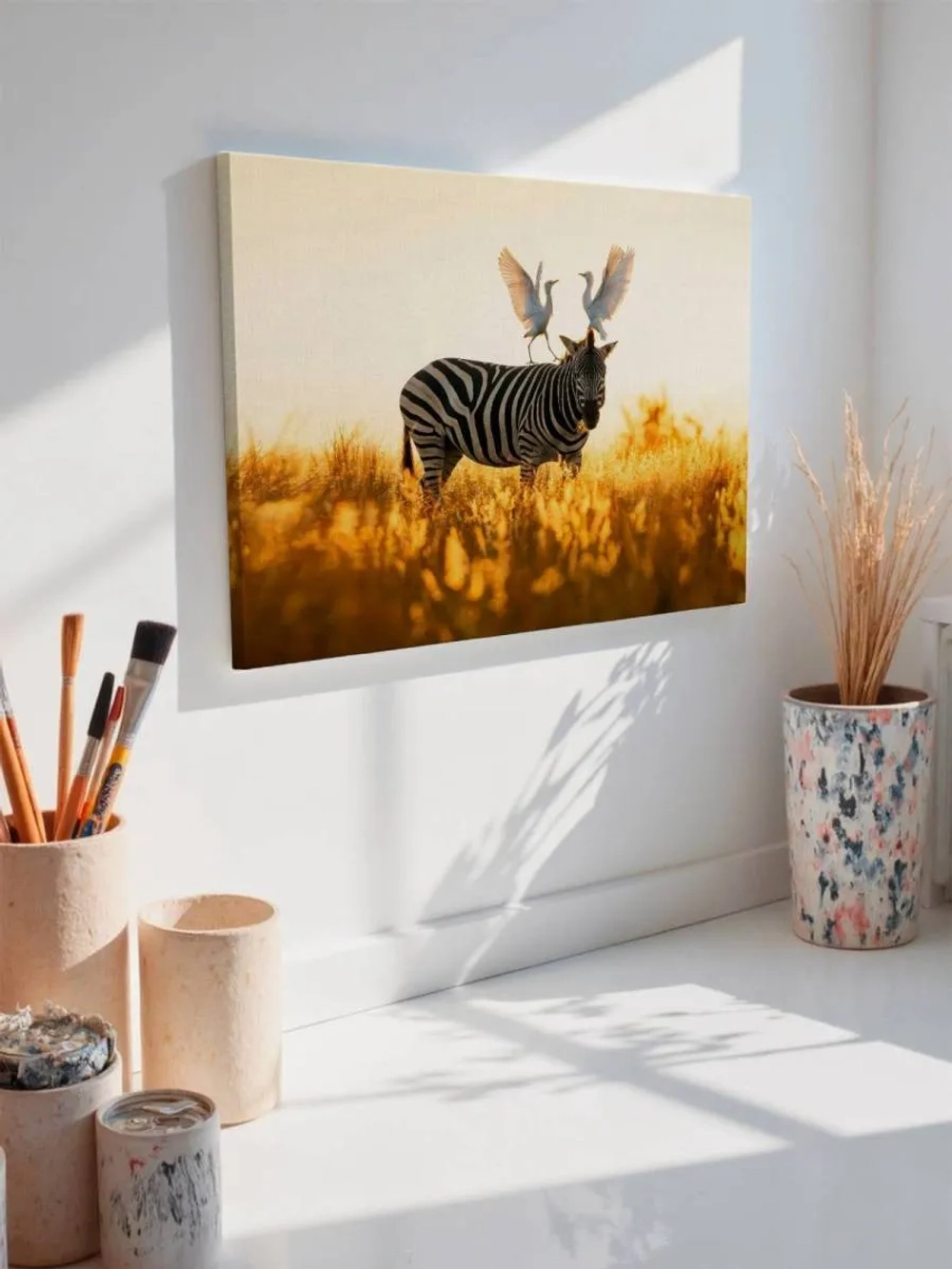 Картина на стену 40 X 50 Зебра