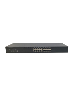 NEOMAX неуправляемый коммутатор NMS-116P-1000-SR, 16 портов 1000 Mbps, металл Rack