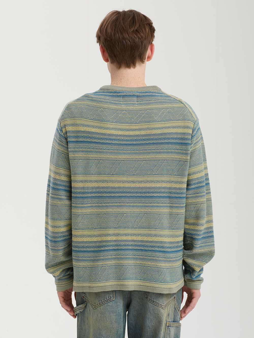 Мужской Свитер (Round-neck) Tnt Gramicci Pattern Knit