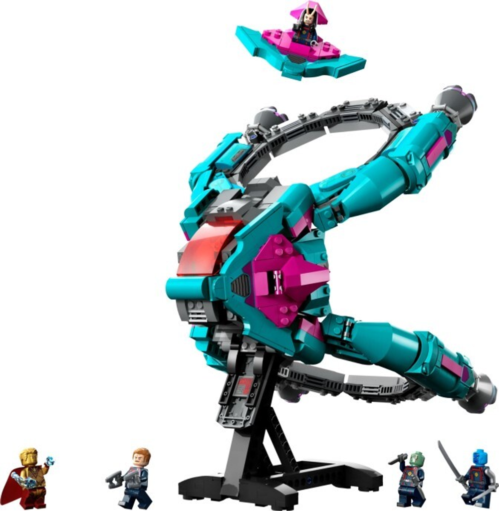 Конструктор Лего Марвел Корабль новых Стражей Галактики 76255 | LEGO Marvel The New Guardians’ Ship | 1108 деталей 10+