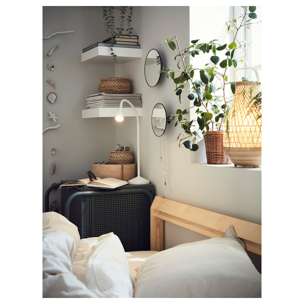 IKEA NÄVLINGE  (ИКЕА НЭВЛИНГЕ)  -  Лампа настольная LED - белая