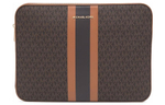 MICHAEL KORS Calfskin Laptop Bag Women"s Brown