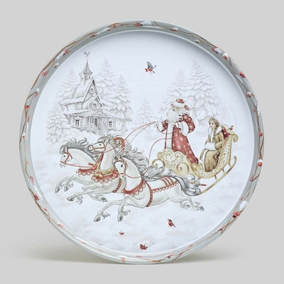 Поднос сервировочный "Christmas collection" 33*2,1см 544302