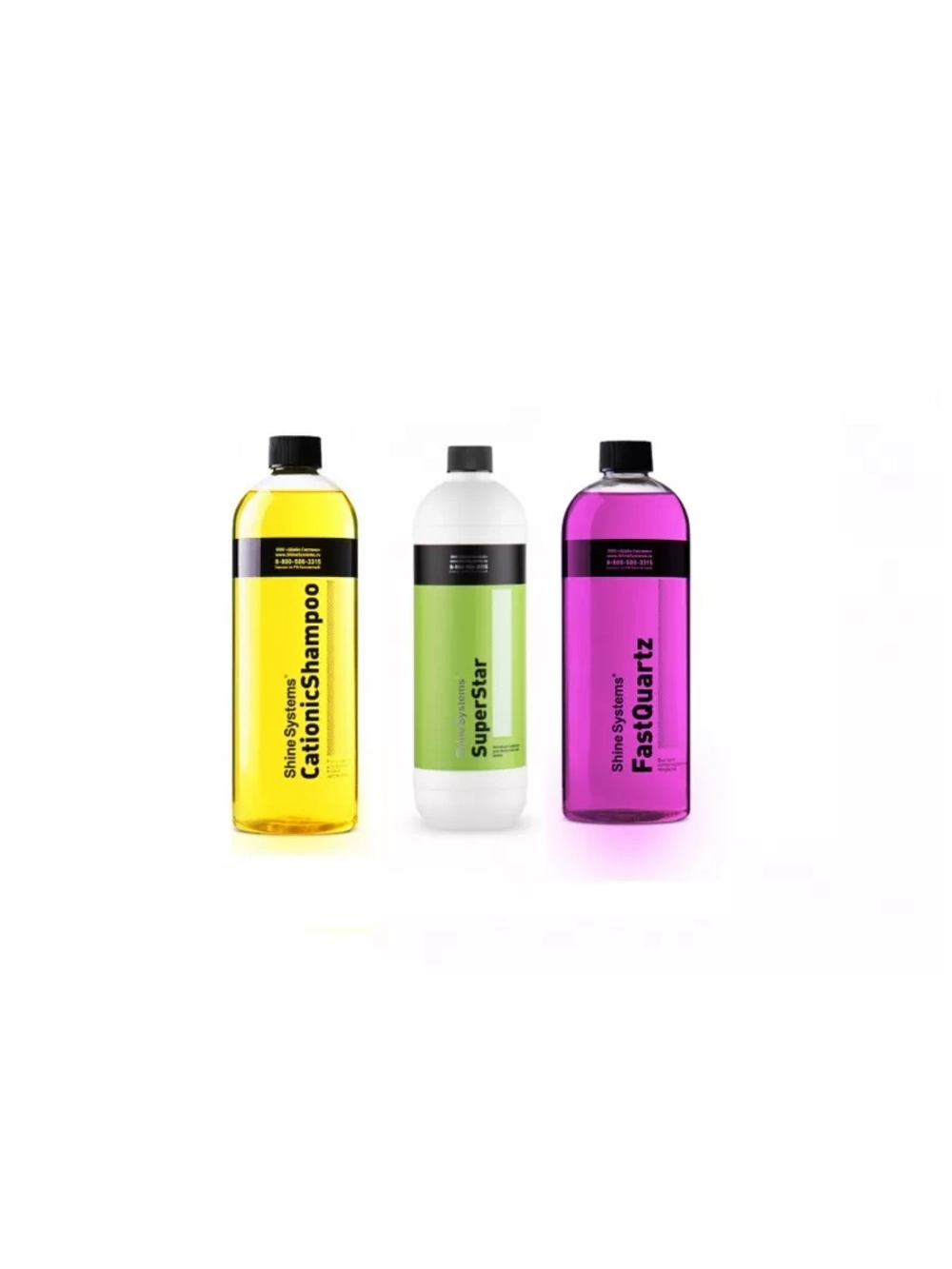 Набор для трехфазной мойки FastQuartz + CationicShampoo+ Sup