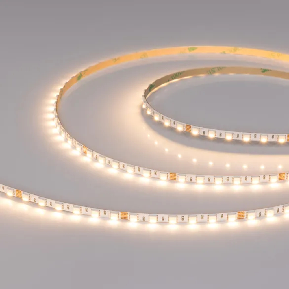Светодиодная лента RT-H96-5mm 24V RGBW-Warm-4-in-1 (10 W/m, IP20, 5m) (Arlight, узкая) 058435