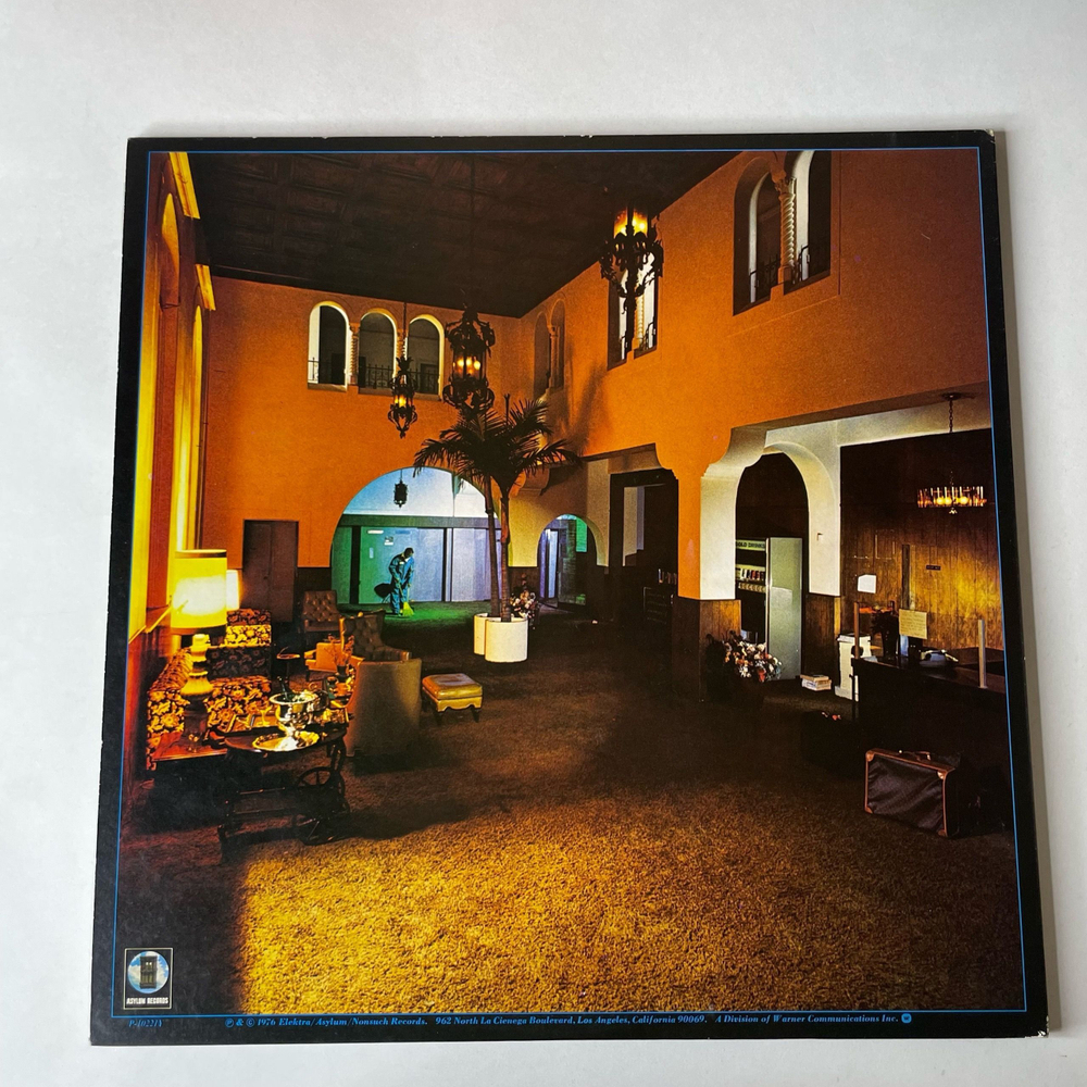 Винтажная виниловая пластинка LP Eagles Hotel California (Япония 1976) (Без Оби)
