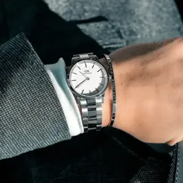 Наручные часы с браслетом Daniel Wellington (часы DW00100203 + браслет DW00400008)