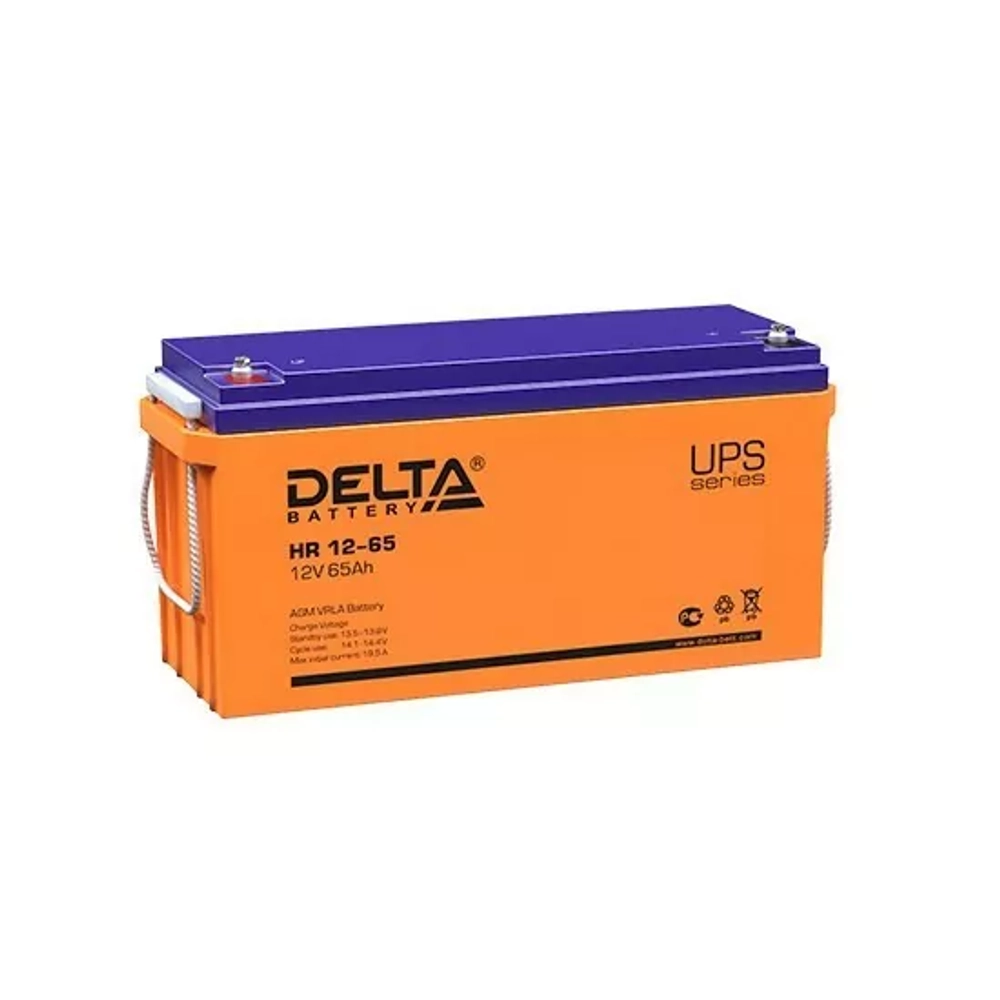 Аккумуляторные батареи Delta HR 12-65