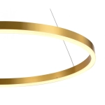 08214,36A(3000K) Подвес Тор латунь d80 h150 Led 50W (3000K) 2 типа крепления