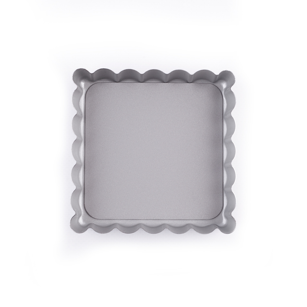 Форма для выпечки квадратная со съемным дном Patisse Silver 10х10х2 см