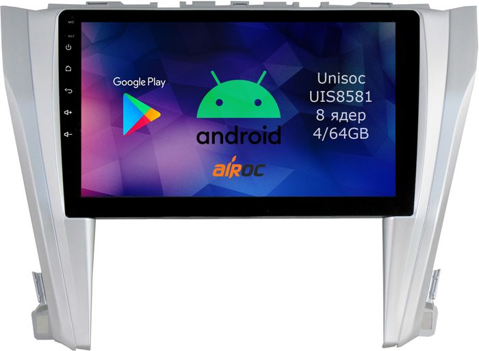 Магнитола для Toyota Camry 2014-2018 - Airok RM-1117 Android 12, SIM-слот