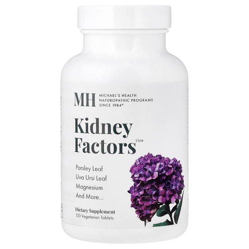 Michael's Health, Kidney Factors™, 120 вегетарианских таблеток