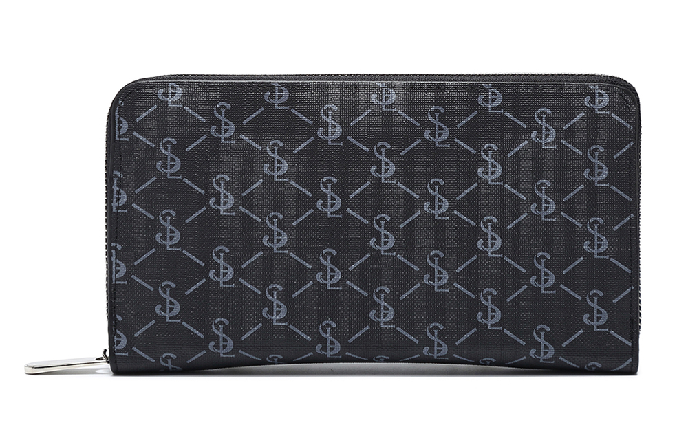 Slazenger PU Wallet Clutch Wallet Regular Unisex Black