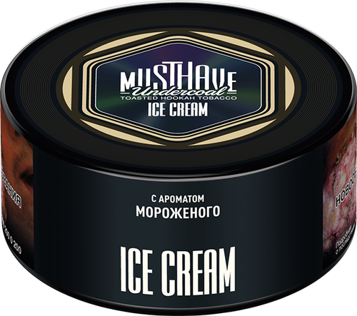 М. Табак для кальяна Must Have Сливочное мороженое 125г