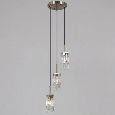 IL3600-3PSQ-26 AB DS светильник потолочный ILLUMICO, E14х3