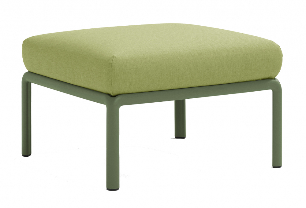 Пуф пластиковый с подушкой Nardi Komodo Pouf, агава, авокадо