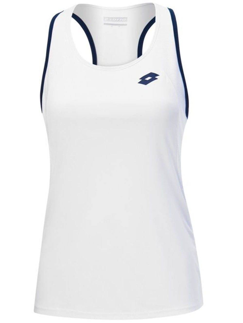 Женский топ теннисный Lotto Squadra W II Tank PL - bright white