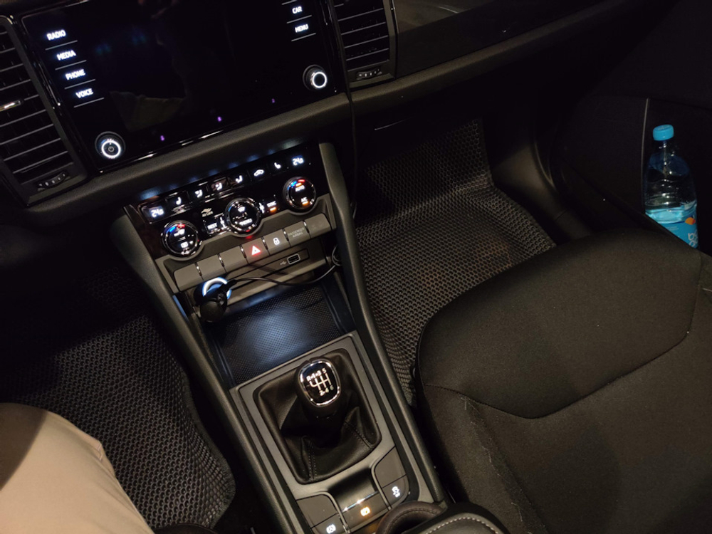 Автоковрики для Skoda Kodiaq, 5 мест, (2016-2025)