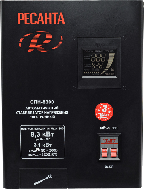 Стабилизатор напряжения Ресанта СПН-8300
