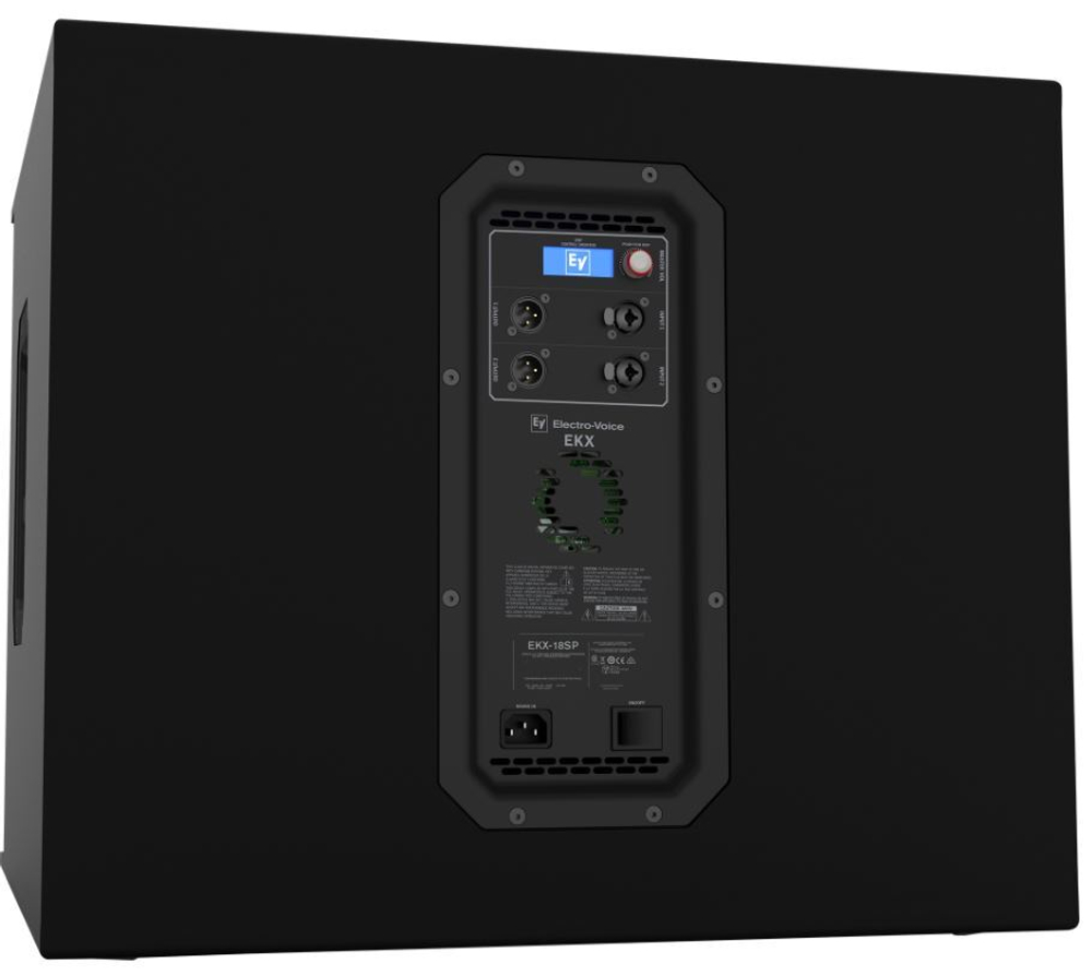 Electro-Voice EKX-18S пассивный сабвуфер, 18', 8 Ом, макс. SPL (пик) - 134 дБ, 400Вт/1600Вт, цвет черный