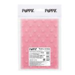 Плюш (ткань) Peppy 02 PEVD 309 г/м², 48х48 см, 32 розовый