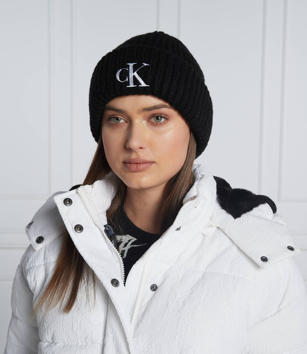 шапка CALVIN KLEIN JEANS - черный(K60K610120)