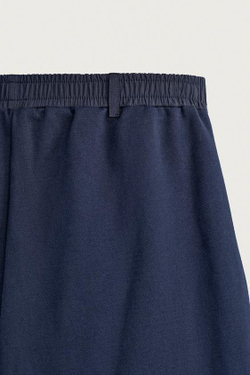ZARA ШОРТЫ-ДЖОГГЕРЫ С КОМБИНИРОВАННЫМ ПОЯСОМ, МОРСКОЙ СИНИЙ