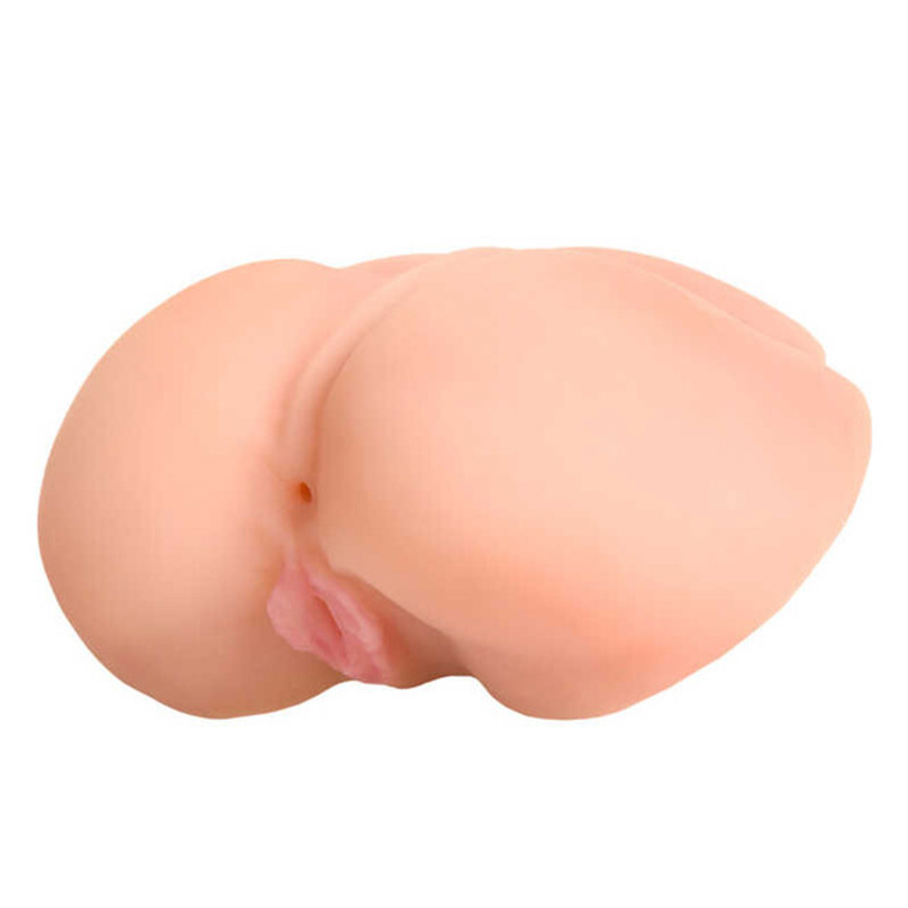 Мастурбатор реалистичный TOYFA Juicy Pussy Sophie с вибрацией, вагина и анус (Цвет: телесный)