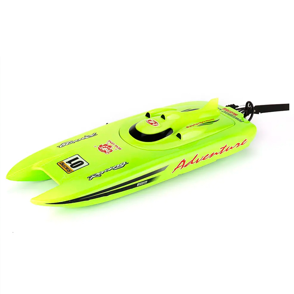 Радиоуправляемый гоночный катер Heng Long Adventure RTR 2.4GHz - HL3788-GREEN