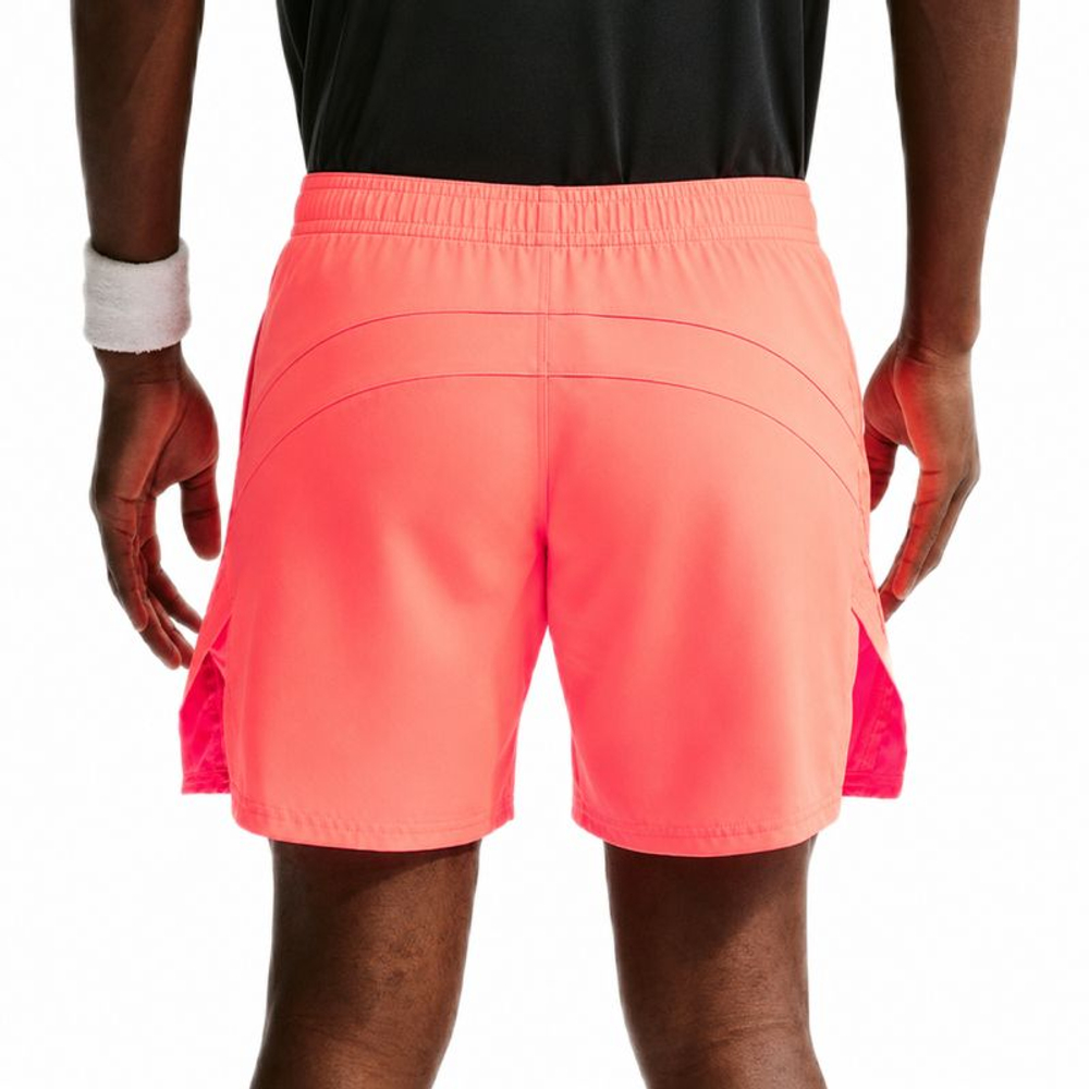 Мужские теннисные шорты Nike Court Dri-Fit Victory 7" - hot lava/black